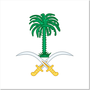 Emblem of Saudi Arabia Posters and Art